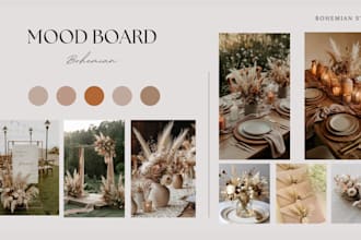 be your virtual wedding mood board creator