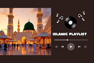 create nasheed lyrics and compose soulful acoustic islamic songs for you