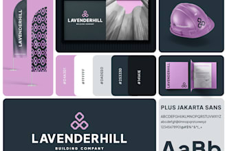 design your logo and complete brand identity kit