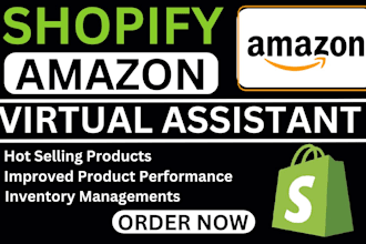 shopify amazon dropshipping ecommerce virtual assistant