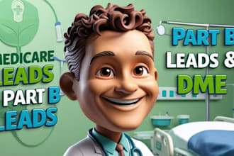 provide premium medicare part b leads with medicare id