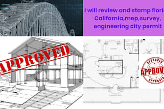 florida, california,mep,survey, engineering plan review