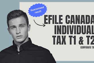 efile canada individual tax t1 and t2 corporate tax return CPA tax income tax