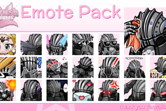 create a static emote for your streaming platform
