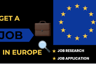 do europe job researches, applications and get genuine job offer letter, permit