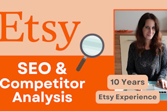 do etsy SEO and competitor analysis