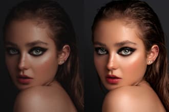 bulk photo editing retouch high end portraits photos