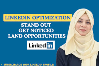 professionally write and optimize your linkedin profile