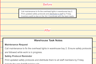 type your handwritten notes, pdfs, or images into word or google docs