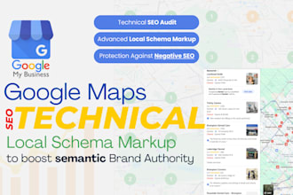 do technical audit, add schema markup to boost semantic SEO