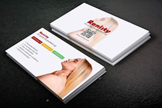 design a business card reflecting your brand identity within 7 hours