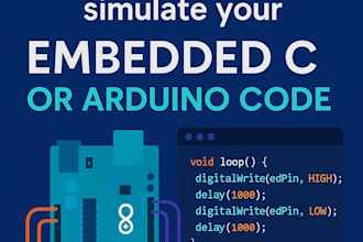 write, debug, or simulate your embedded c or arduino code