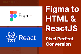 convert figma to HTML, figma to reactjs