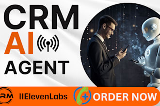 build elevenlabs telehealth virtual assistant crm ai agent crm saas webapp api