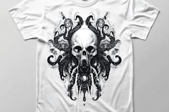 make custom and trendy t shirt design