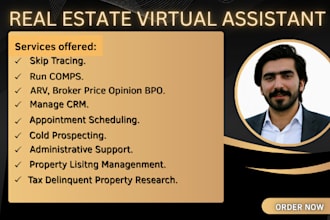be your real estate virtual assistant on hourly basis