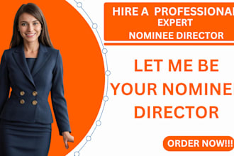 act as your trusted nominee director for global business needs