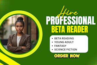 beta read fantasy science fiction manuscript and romance beta reader