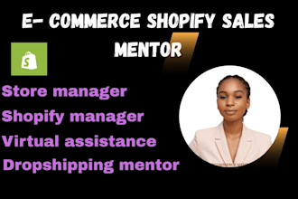 your ecommerce shopify marketing coach mentor and consultant