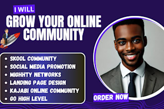 build skool community, mighty networks online course as your community manager