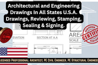 draw stamp architectural engineering city permits mep fire alarm sprinkler plans