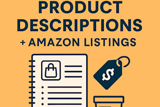 write SEO optimized product descriptions for amazon or your ecommerce store