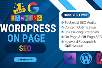 speed up website and on page SEO for top google ranking
