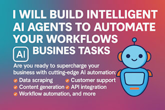 build ai chatbot for website and mobile app, ai agent, ai customer support agent