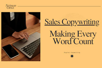 create copy for sales pages, vsl, ads, and websites