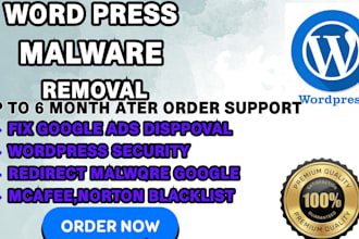remove wordpress malware, fix hacks, secure your website fast