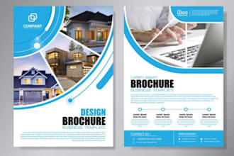 design company profile, brochure, proposal or annual report