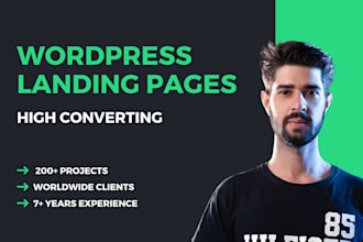 build a high converting wordpress landing page
