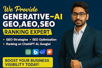 do GEO, SEO, and gmb optimization for ai search, chatgpt, and google rank