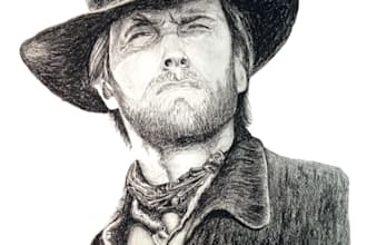 do realistic pencil sketch portrait