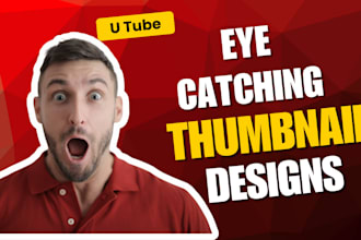 draw best attractive horror, finance, roblox, clickbait youtube thumbnail