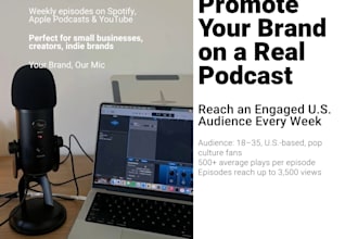 promote your brand on my popular movie review podcast