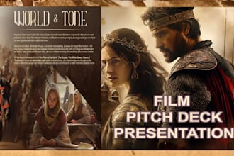 do film pitch deck, netflix pitch deck, TV series, movie, investor pitch deck