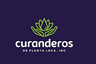 do unique cannabis hemp natural weed and cbd logo