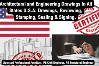 draw pe stamp structural engineer adu design, city permit mep, fire alarm plans