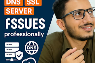 fix wordpress cpanel dns SSL and server issues professionally