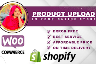 add products to shopify and wordpress woocommerce store