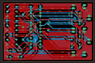 design professional pcb design in single, double and multilayer boards