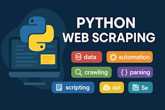 web scraping data extraction python scripting data collection data scraping bot