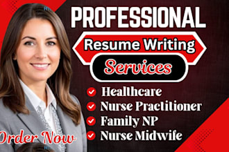 do healthcare resume for nurse practitioner, crnp, nutritionist and family np