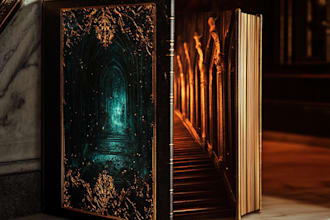 make professional book cover design or kindle cover design