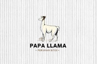create a retro vintage food restaurant logo design