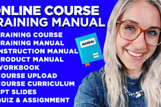 do training manual course creation online course user guide, instruction manual