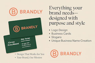 provide full branding services including slogans, names and business cards