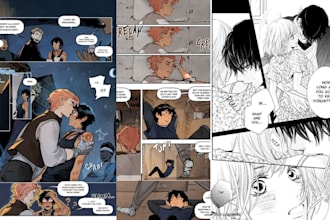 draw webtoon comic webcomic nfsw manga comic storyboard nsfw manga