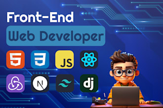 do django, python, react js websites as a full stack developer